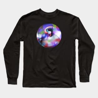 Gradient Globe Long Sleeve T-Shirt